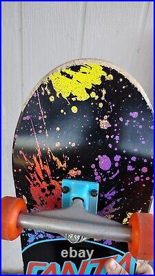 Santa Cruz Skateboard. Splatter Deck Santa Cruz 8.0 31.6inch