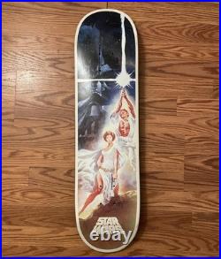 Santa Cruz Skateboard Star Wars A New Hope Poster Team New see pics