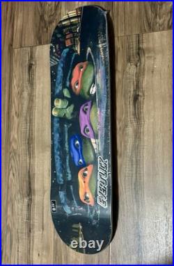 Santa Cruz Skateboard TMNT Teenage Mutant Ninja Turtles Wall Art Skateboard