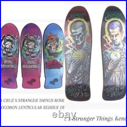 Santa Cruz Skateboard X Stranger Things Decks Kendall and Robskopp