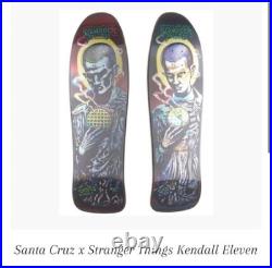 Santa Cruz Skateboard X Stranger Things Decks Kendall and Robskopp