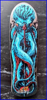 Santa Cruz Skateboard deck Asta Leviathan Ken Taylor Art