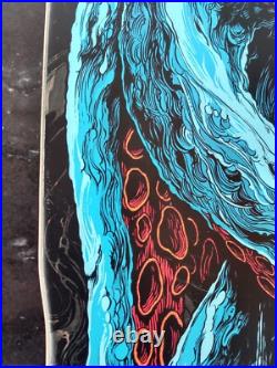 Santa Cruz Skateboard deck Asta Leviathan Ken Taylor Art