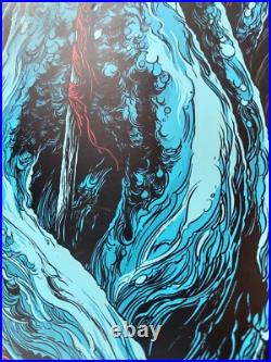 Santa Cruz Skateboard deck Asta Leviathan Ken Taylor Art