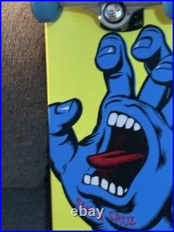 Santa Cruz Skateboard with Lightweight Aluminium Trucks -large Size EUC