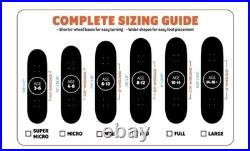 Santa Cruz Skateboard with Lightweight Aluminium Trucks -large Size EUC