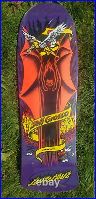 Santa Cruz Skateboards 30 Fckin Years Reissue Skateboard Deck Jeff Grosso New