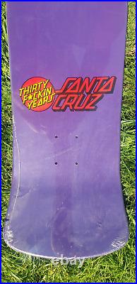 Santa Cruz Skateboards 30 Fckin Years Reissue Skateboard Deck Jeff Grosso New