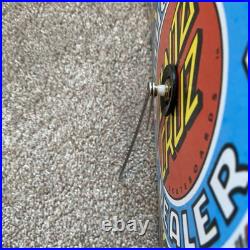 Santa Cruz Skateboards Authorized Dealer Clock Deck Very rare Brand new