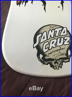 Santa Cruz Skateboards Deck Corey O Brien White, Reissue