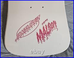 Santa Cruz Skateboards Deck Keith Meek Slasher X Malbon Golf Limited Edition