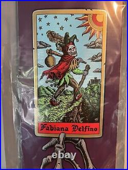 Santa Cruz Skateboards Delfino Tarot VX Performance Model 8.25 Deck Rare POP