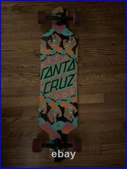 Santa Cruz Skateboards Drop ThroughLongboard Complete Deck