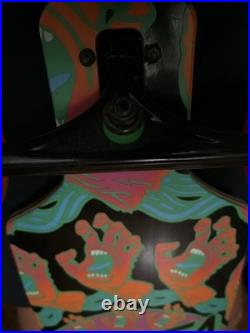 Santa Cruz Skateboards Drop ThroughLongboard Complete Deck
