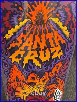 Santa Cruz Skateboards Erik Winkowski Volcano Deck Tallboy Art NOS in Plastic
