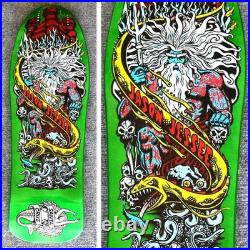 Santa Cruz Skateboards, Jason Jessee, Neptune 2, Green, Reissue, Skateboard
