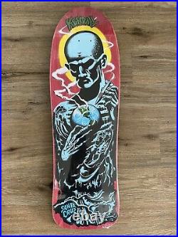 Santa Cruz Skateboards Jeff Kendall Atomic Man Skateboard Reissue Red Stain