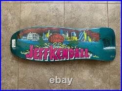 Santa Cruz Skateboards Jeff Kendall PUMPKIN POWERPLY BLUE Reissue NOS