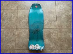 Santa Cruz Skateboards Jeff Kendall PUMPKIN POWERPLY BLUE Reissue NOS