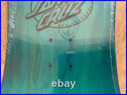 Santa Cruz Skateboards Jeff Kendall PUMPKIN POWERPLY BLUE Reissue NOS