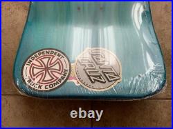 Santa Cruz Skateboards Jeff Kendall PUMPKIN POWERPLY BLUE Reissue NOS