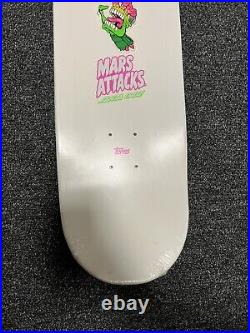 Santa Cruz Skateboards Mars Attacks Topps Glow In The Dark