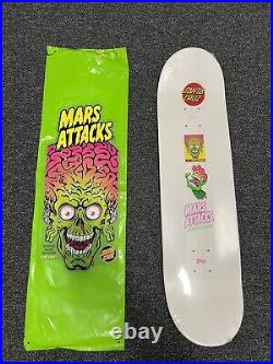 Santa Cruz Skateboards Mars Attacks Topps Glow In The Dark