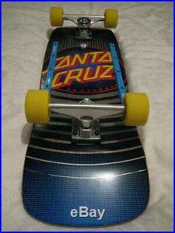 Santa Cruz Skateboards Other Dot 80s Blue and Red Cruiser Complete Skateboard