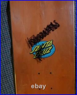 Santa Cruz Skateboards Remillard Lit AF Skateboard Signed