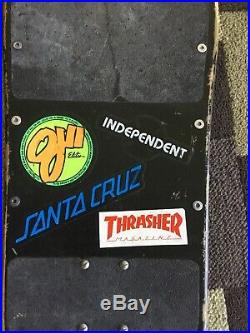 Santa Cruz Skateboards Rob Roskopp 3 Complete 1980s
