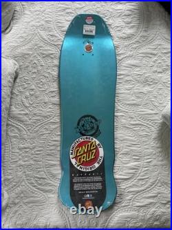 Santa Cruz Skateboards Rob Roskopp FACE Deck Reissue PEARL BLUE SEALED RARE