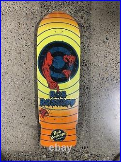 Santa Cruz Skateboards Rob Roskopp Target 2 Reissue Skateboard deck Wall Hanger