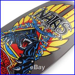Santa Cruz Skateboards SMA Natas Panther Reissue Deck Candy Black