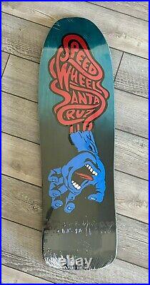 Santa Cruz Skateboards Screaming Hand Speed Wheels Screened Deck Numbered