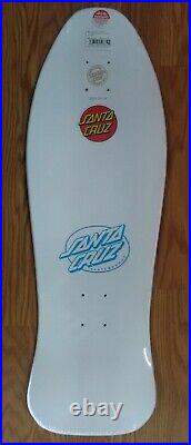 Santa Cruz Skateboards Toyoda Reissue 2024 full white dip 10.35