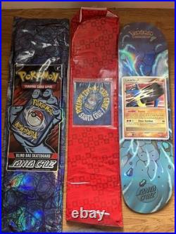 Santa Cruz Skateboards X Pokemon 2026 Skateboard Deck Lucario Edition