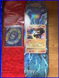 Santa Cruz Skateboards X Pokemon 2026 Skateboard Deck Lucario Edition
