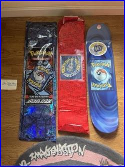 Santa Cruz Skateboards X Pokemon 2026 Skateboard Deck Lucario Edition