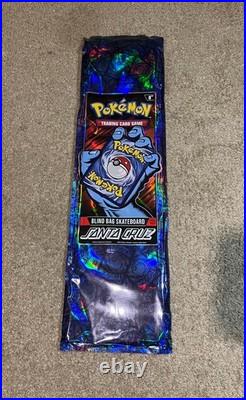 Santa Cruz Skateboards X Pokemon TCG 2026 Skateboard Scizor Deck 8.0