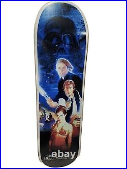 Santa Cruz Skateboards X Star Wars Return Of The Jedi Poster Skateboard Deck