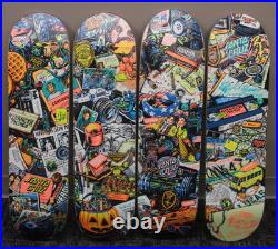 Santa Cruz Skateboards x Stranger Things- FULL SET Season 1-4