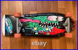 Santa Cruz Slasher Foam Skateboard deck KEITH MEEK 1987 original Vintage
