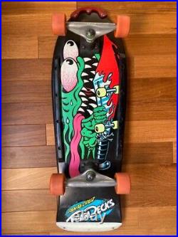 Santa Cruz Slasher Foam Skateboard deck KEITH MEEK 1987 original Vintage