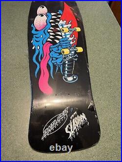 Santa Cruz Slasher Skateboard Deck -Keith Meek NEW IN SHRINK