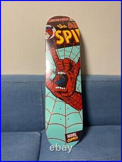 Santa Cruz Spider-Man hand deck skateboard