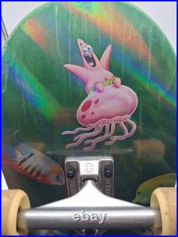 Santa Cruz SpongeBob Bikini Bottom Holofoil Skateboard Deck 2019 Independent