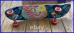 Santa Cruz SpongeBob Skateboard Deck with Krux Trucks