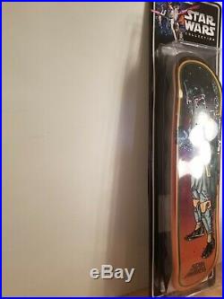 Santa Cruz Star Wars Boba Fett Collectible Skateboard Deck 31.6 in L x 8 in W in