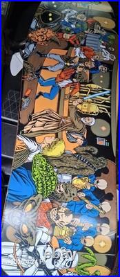 Santa Cruz Star Wars Cantina Scene Skateboard Deck Excellent Scratches Free Ship