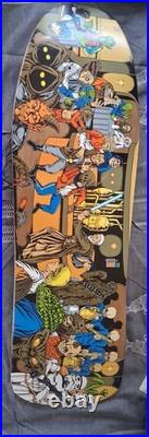 Santa Cruz Star Wars Cantina Scene Skateboard Deck Excellent Scratches Free Ship